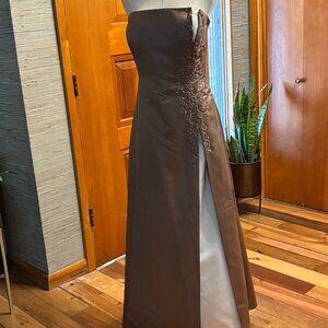 Strapless Evening Gown Size 16